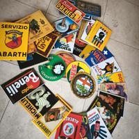 targhe vintage in metallo