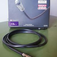 Qed cavo fibra ottica Hi Fi 1.5 metri
