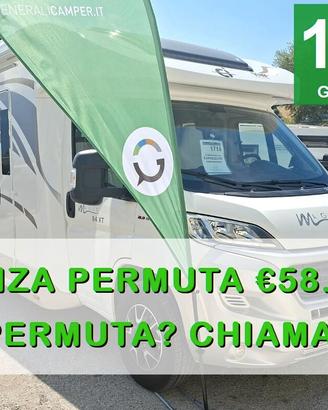 CAMPER CI DUCATO SEMINTEGRALE 4 POSTI LETTO BASCUL
