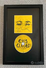 Cd Ed Sheeran incorniciato e autografato con COA 