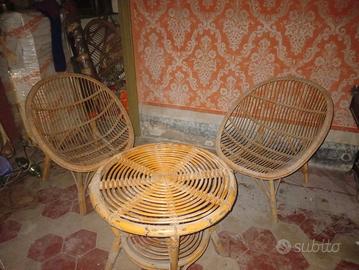 tavolo sedie per giardino  anni '60
