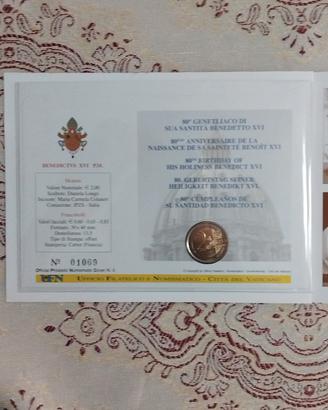 monete del vaticao 2008 2009