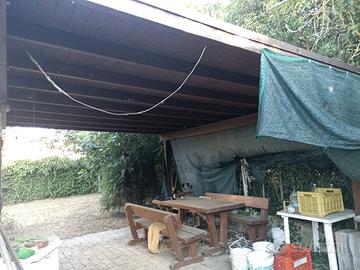 tettoia in legno 20 mq, 4x5