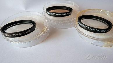 Kit 3 filtri fotografici per ottica diametro 37mm