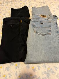 Due jeans vintage firmati Giorgio Armani