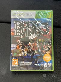 Rock Band 3 Xbox 360 Nuovo Sigillato