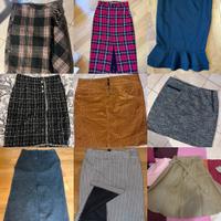 Mega lotto 9 gonne vario genere di qualità