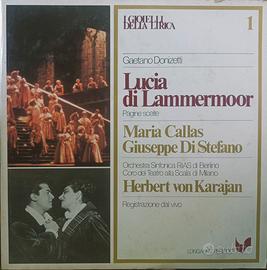 Dischi in vinile "I Gioielli della Lirica"
