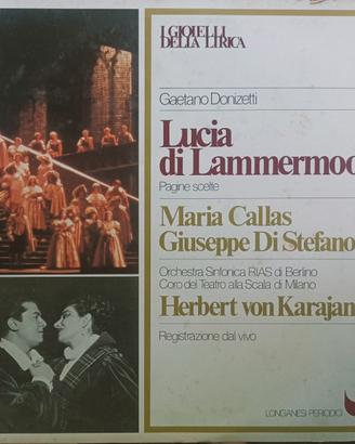 Dischi in vinile "I Gioielli della Lirica"