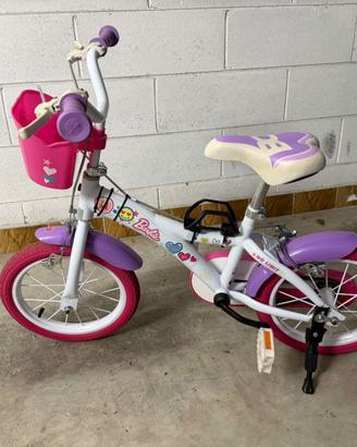Bicicletta 12" da Bambina Barbie
