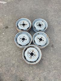 cerchi 126 personal 4 griglia e specchio fiat uno 