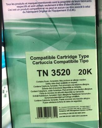 TN3520 TN-3520 Toner nero compatibile Brother