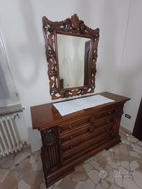 Cassettone con specchio