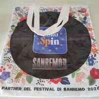 Borsa tela vintage Eurospin Sanremo 2026