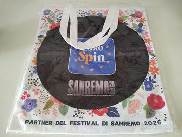 Borsa tela vintage Eurospin Sanremo 2026