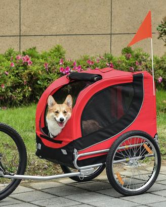 Trasportino per cani da bici