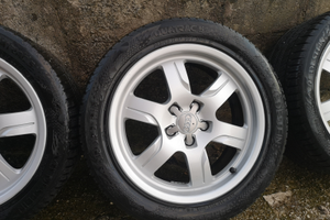 CERCHI AUDI ORIGINALI PIU GOMME quattro stagioni