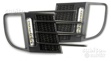 Fari LUCI DIURNE LED con GRIGLIE VW GOLF 6 GTI