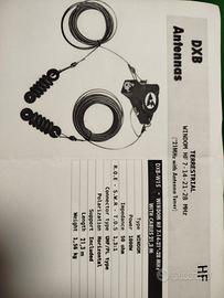 Dipolo  DXB Windon HF 7/15/21/28 Mhz