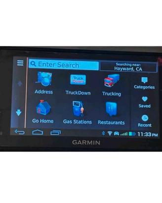 GPS Garmin Fleet Truck 7 pollici Wifi 