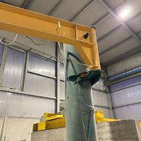 Gru a bandiera a colonna