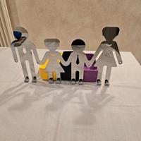 Appendi abiti in acciaio