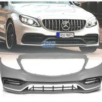 PARAURTI ANTERIORE MERCEDES CLASSE C W205 18- LOOK