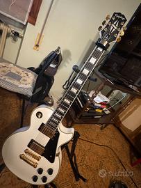 Chitarra Elettrica Les Paul White Alpine Epiphone