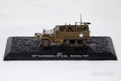 CARRO ARMATO M21 Germany-1945 IN METALLO