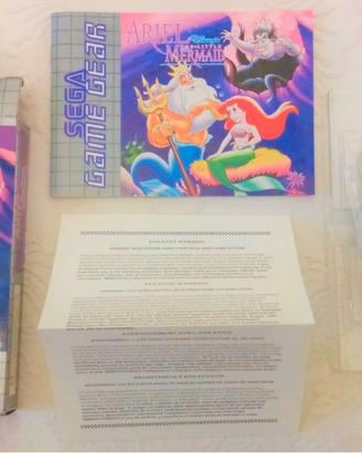 Game Gear VideoGioco La Sirenetta Come Nuovo