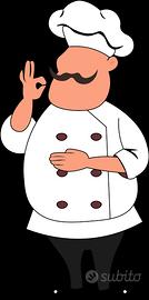 Cuoco ai secondi di pesce