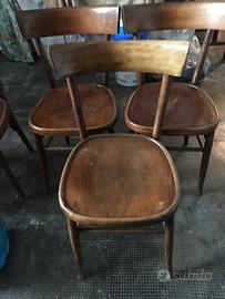Sedie in legno