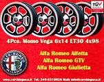 4 cerchi Alfa, Fiat Vega 6x14 ET23 Alfetta Alfetta