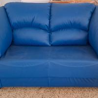 Divano in pelle 2 posti
