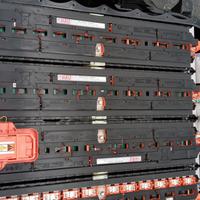 Batterie al litio in moduli.