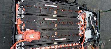 Batterie al litio in moduli.