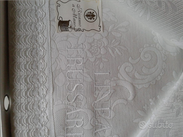 Completo lenzuola matrimoniale Trussardi
