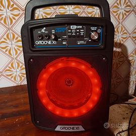 Cassa karaok bluetooth groove X1