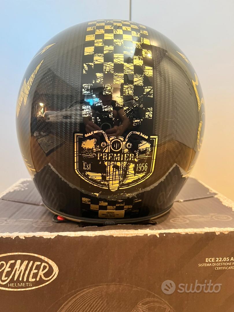 Casco Premier Trophy Carbon NX Gold Chromed tg.M-S - Accessori