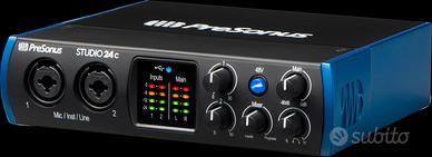 scheda audio Studio PreSonus 24C 
