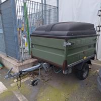 Carrello rimorchio Ellebi per trasporto cani