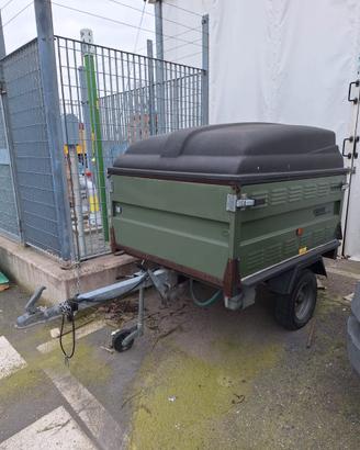 Carrello rimorchio Ellebi per trasporto cani