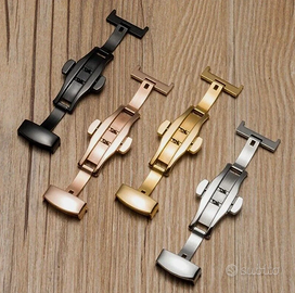 fibbia a farfalla chiusura cinturino