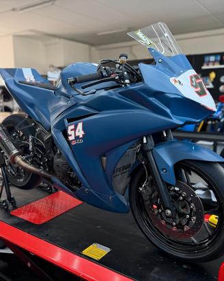 Yamaha YZF R3 PRONTO PISTA! OHLINS ! FULL! PERMUTE