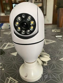 TELECAMERA LAMPADINA NUOVISSIMA