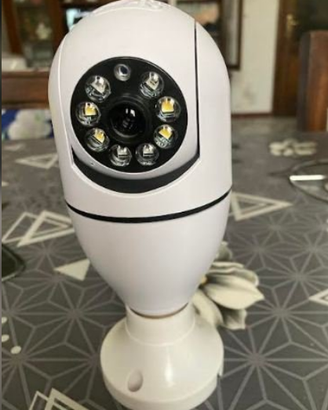 TELECAMERA LAMPADINA NUOVISSIMA