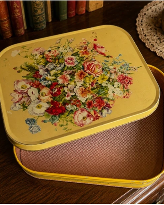 Scatola di Latta Vintage Motta Milano FIRMATA 