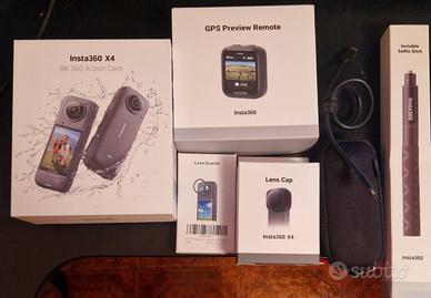 INSTA360 X4 Con Accessori