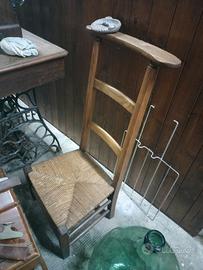 sedia da preghiera antica