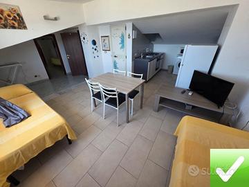 Attichino Arredato Panoramico Gallico Marina 60 Mq